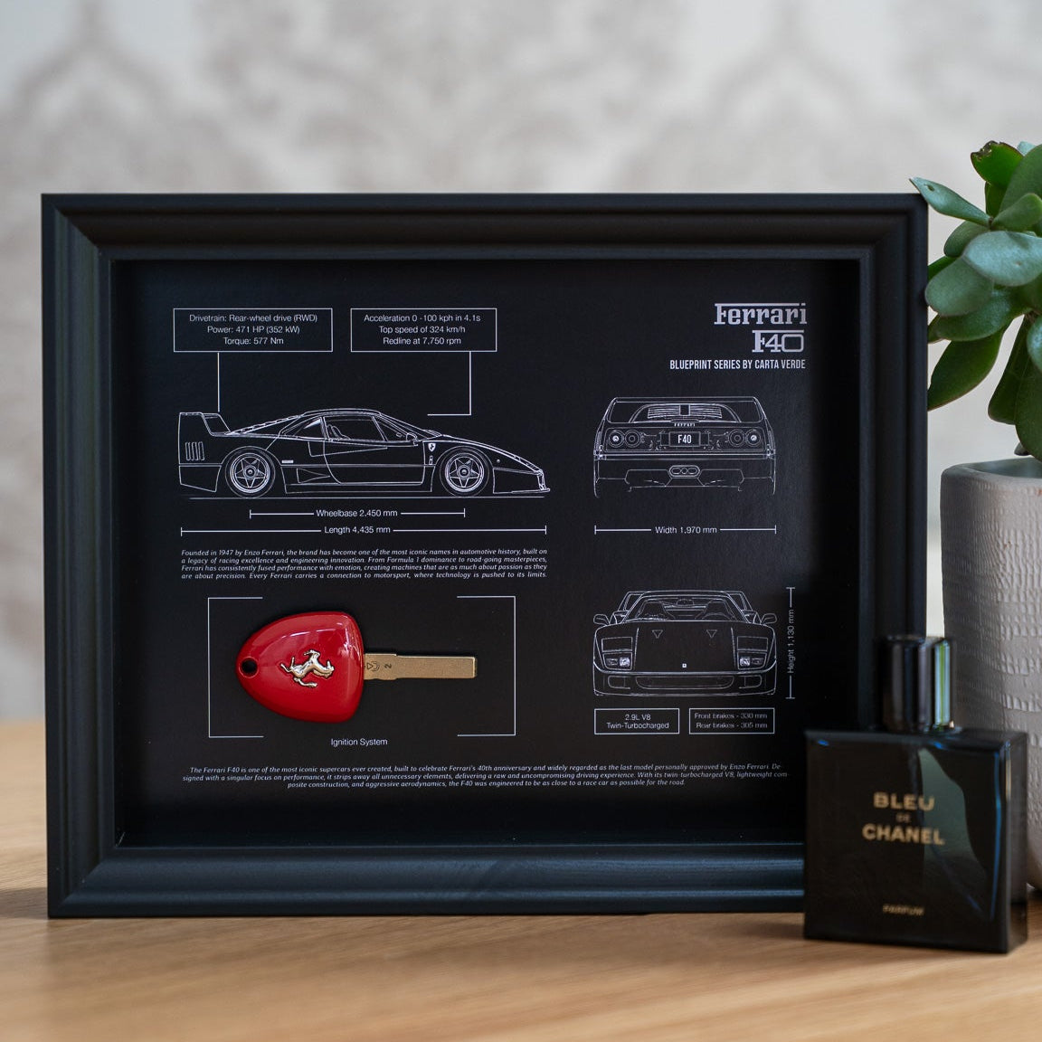 'Blueprint' - Ferrari F40