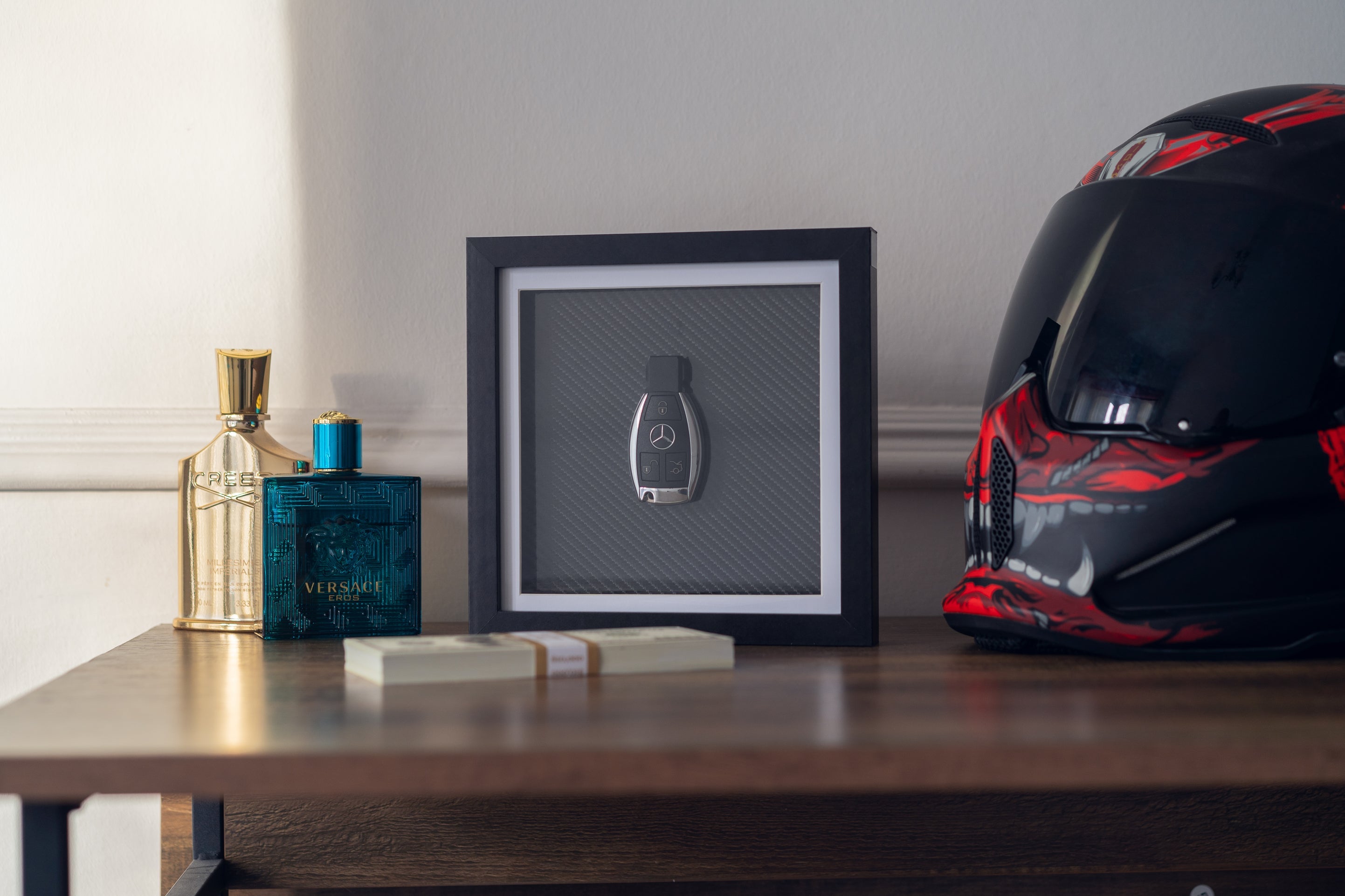 'Carbon Luxury' - Mercedes (Slim Frame) Carta Verde