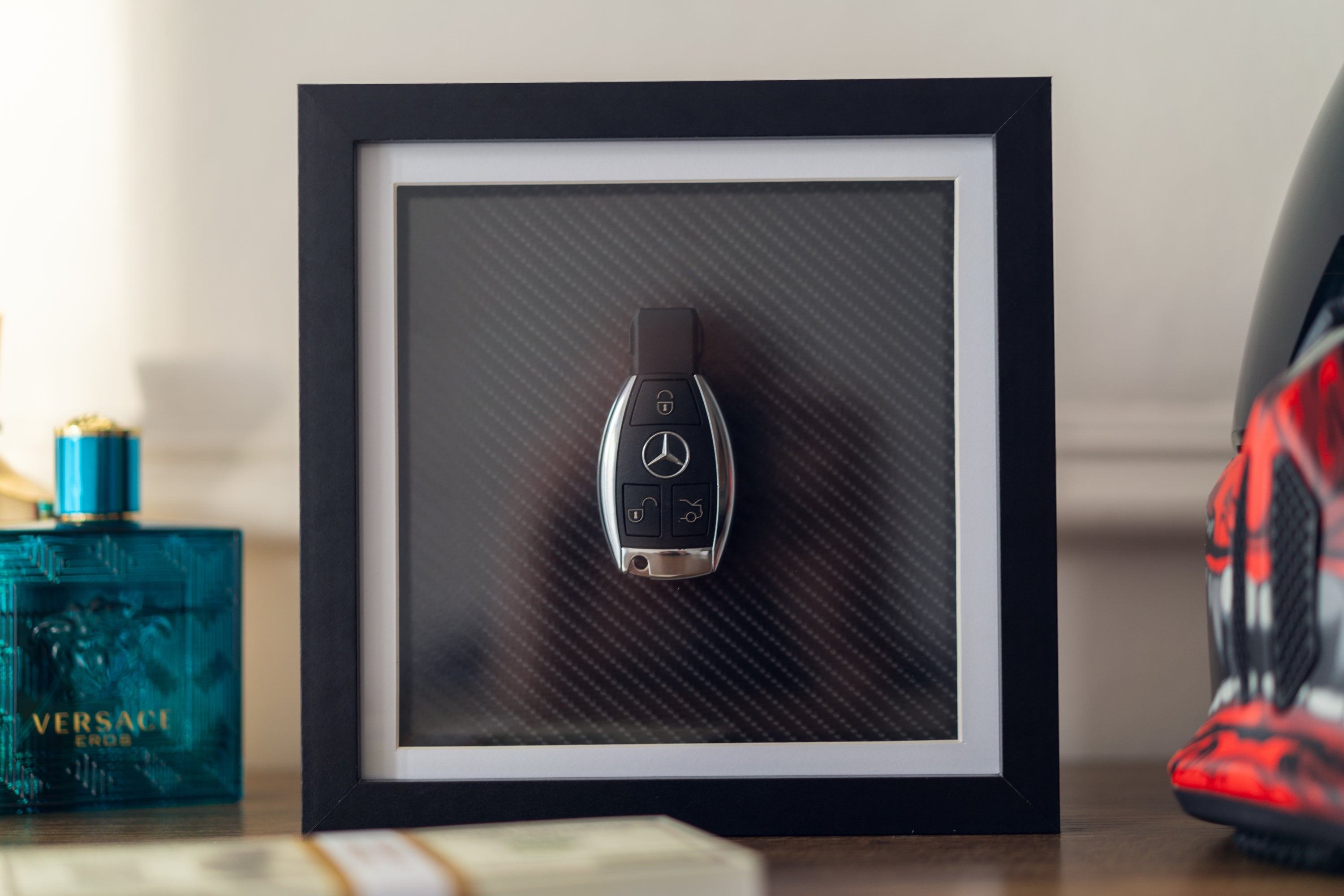 'Carbon Luxury' - Mercedes (Slim Frame) Carta Verde