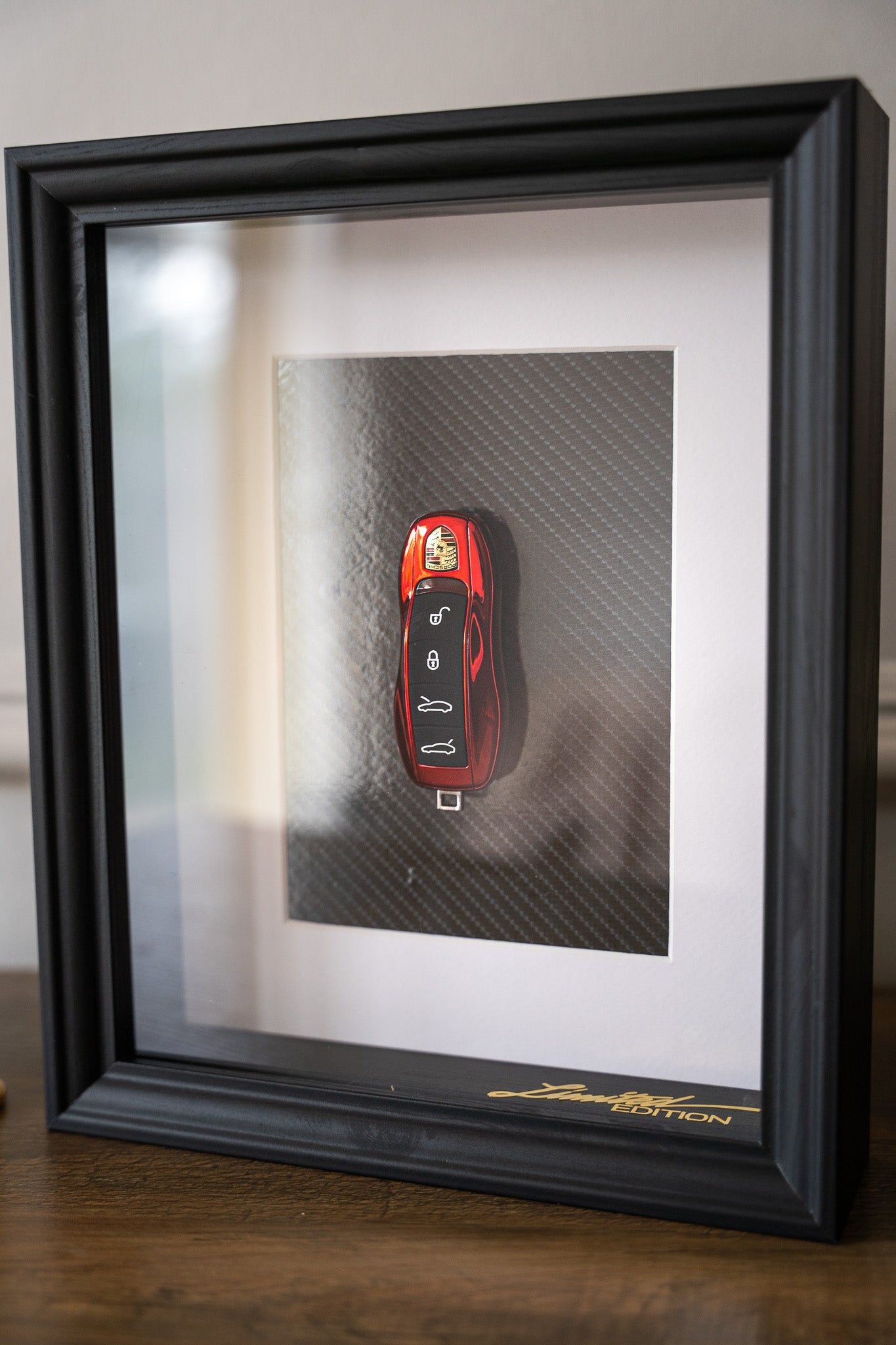 'Carbon Luxury' - Porsche (White) Carta Verde