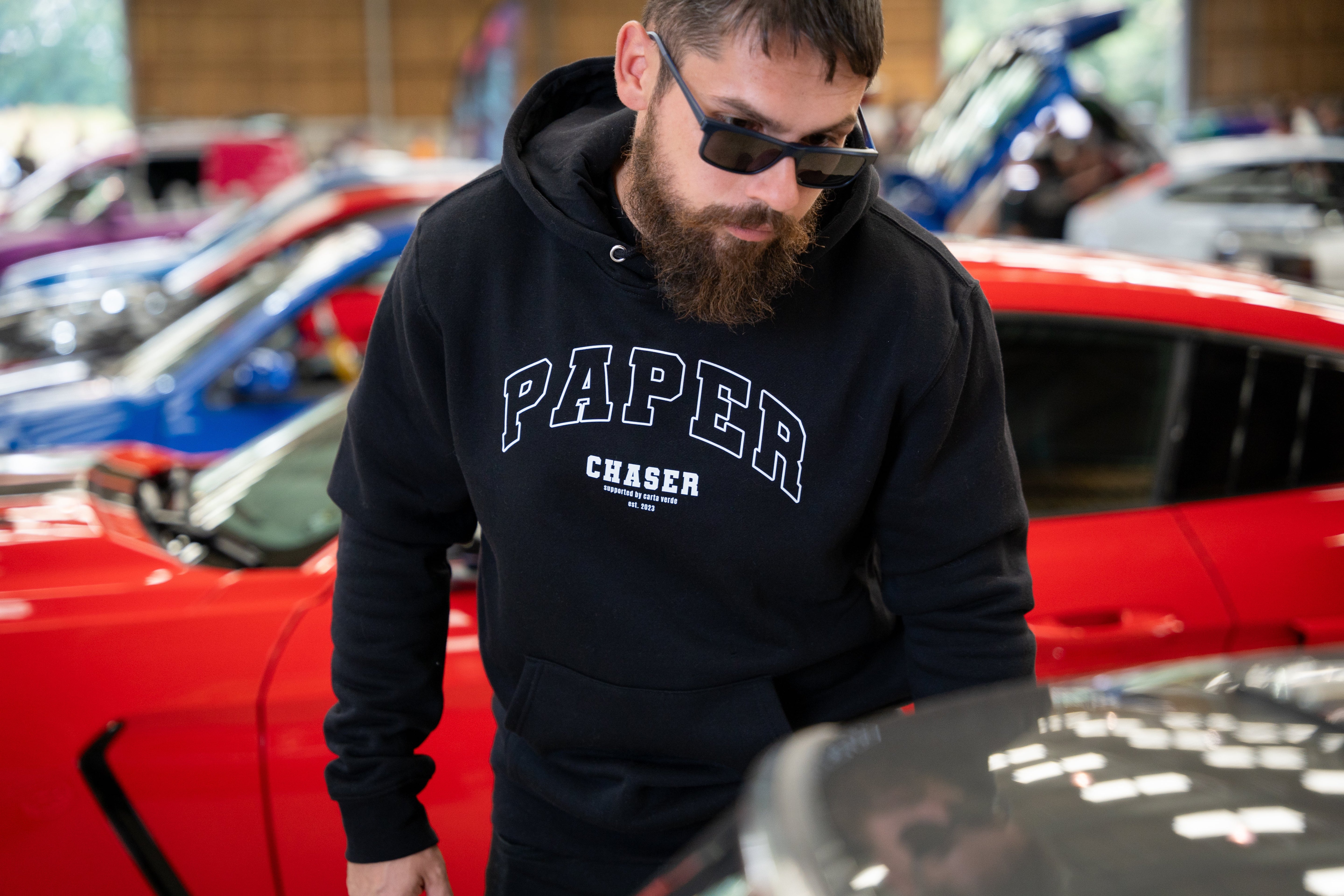 PAPER CHASER HOODIE Carta Verde