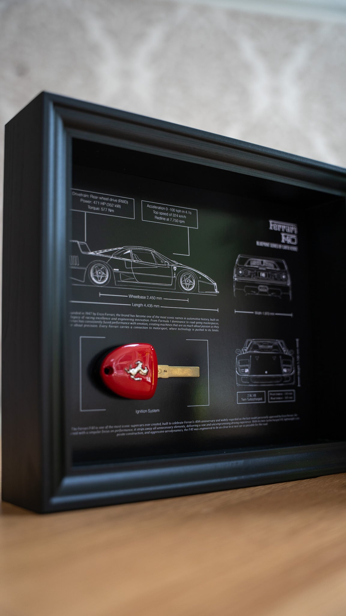 'Blueprint' - Ferrari F40