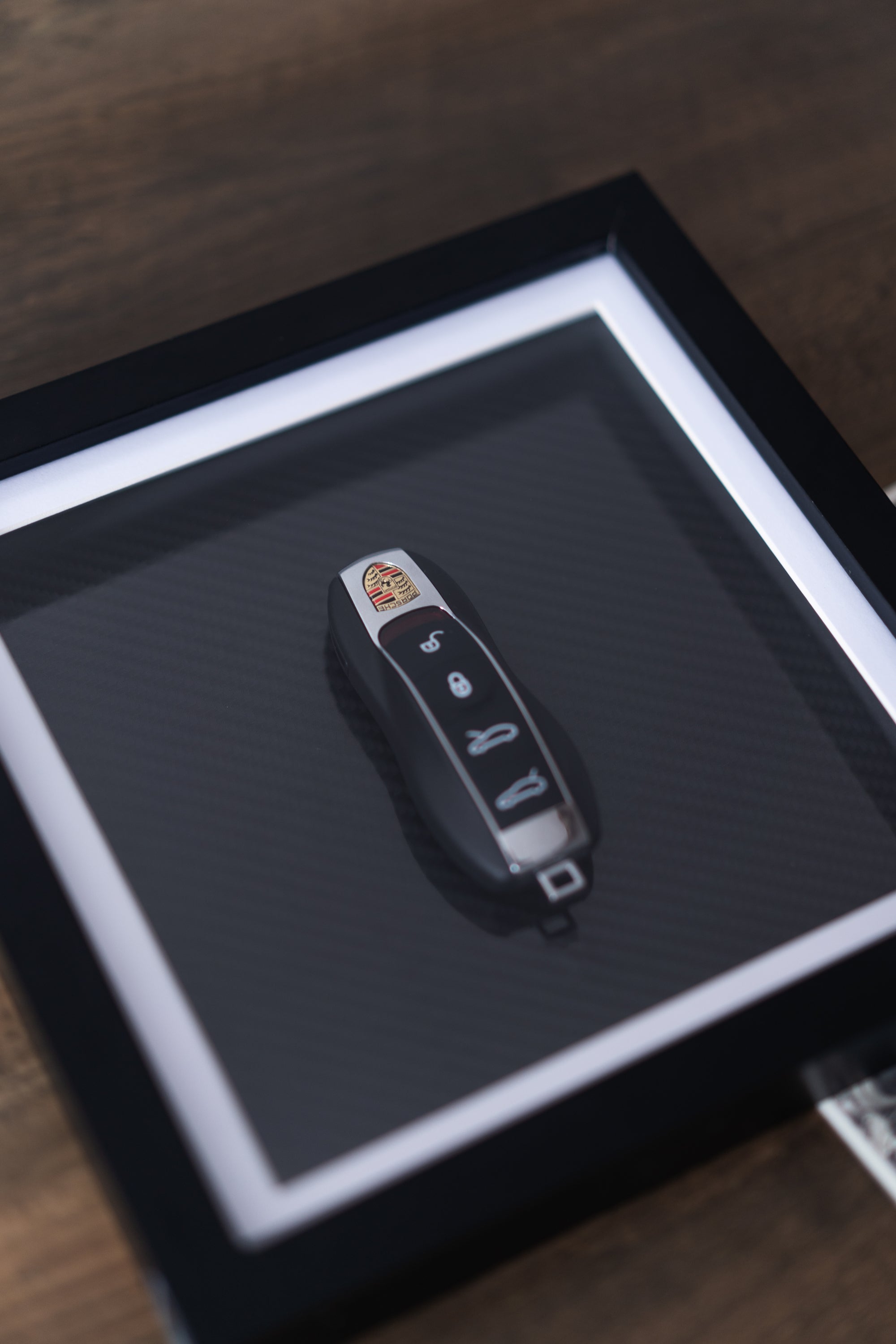 'Carbon Luxury' - Porsche (Slim Frame) Carta Verde