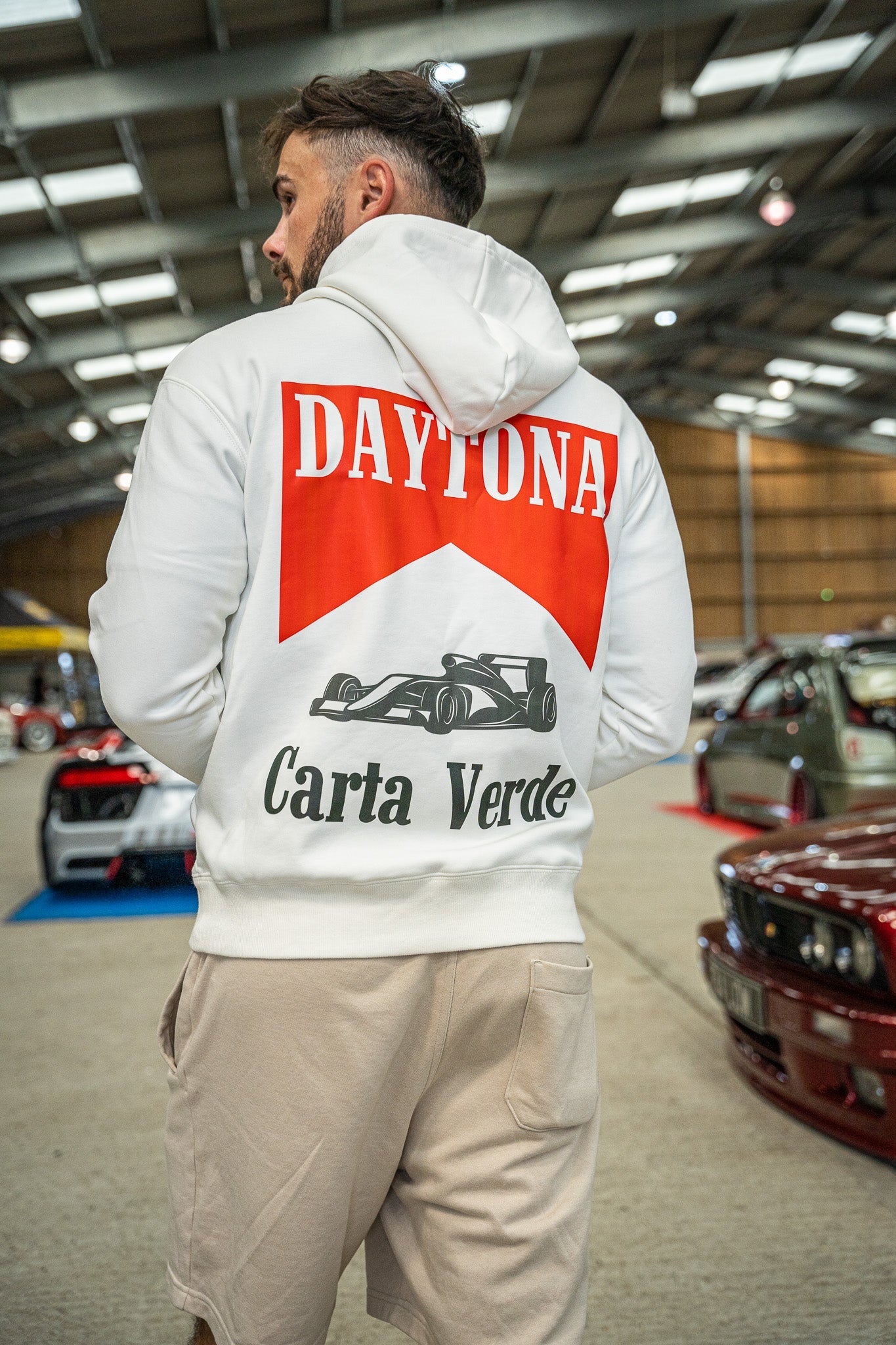 DAYTONA RACE HOODIE Carta Verde