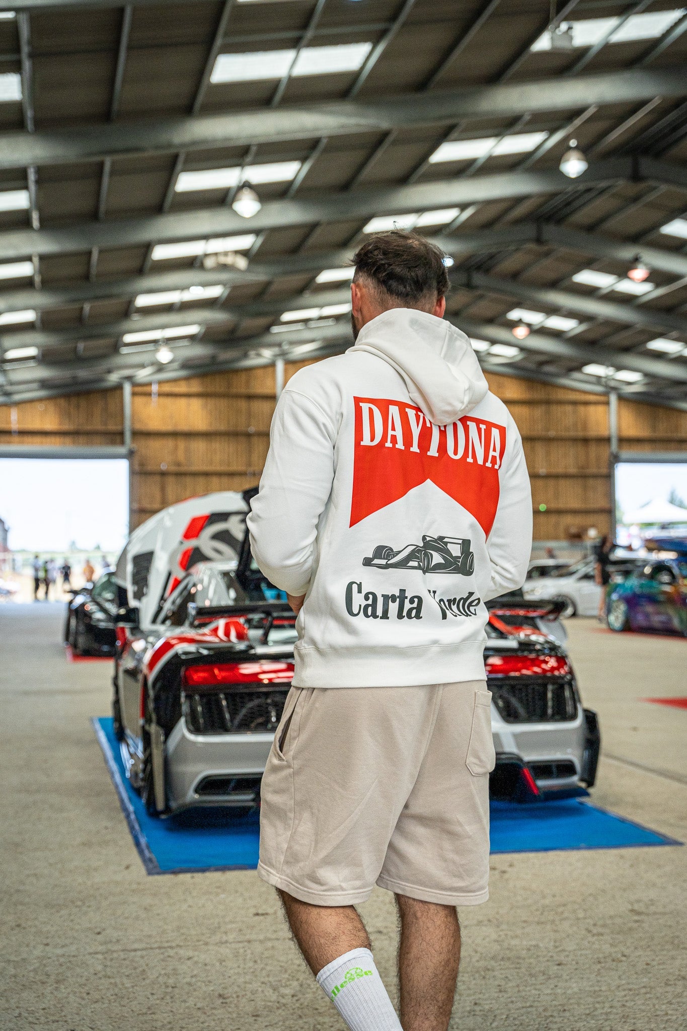 DAYTONA RACE HOODIE Carta Verde