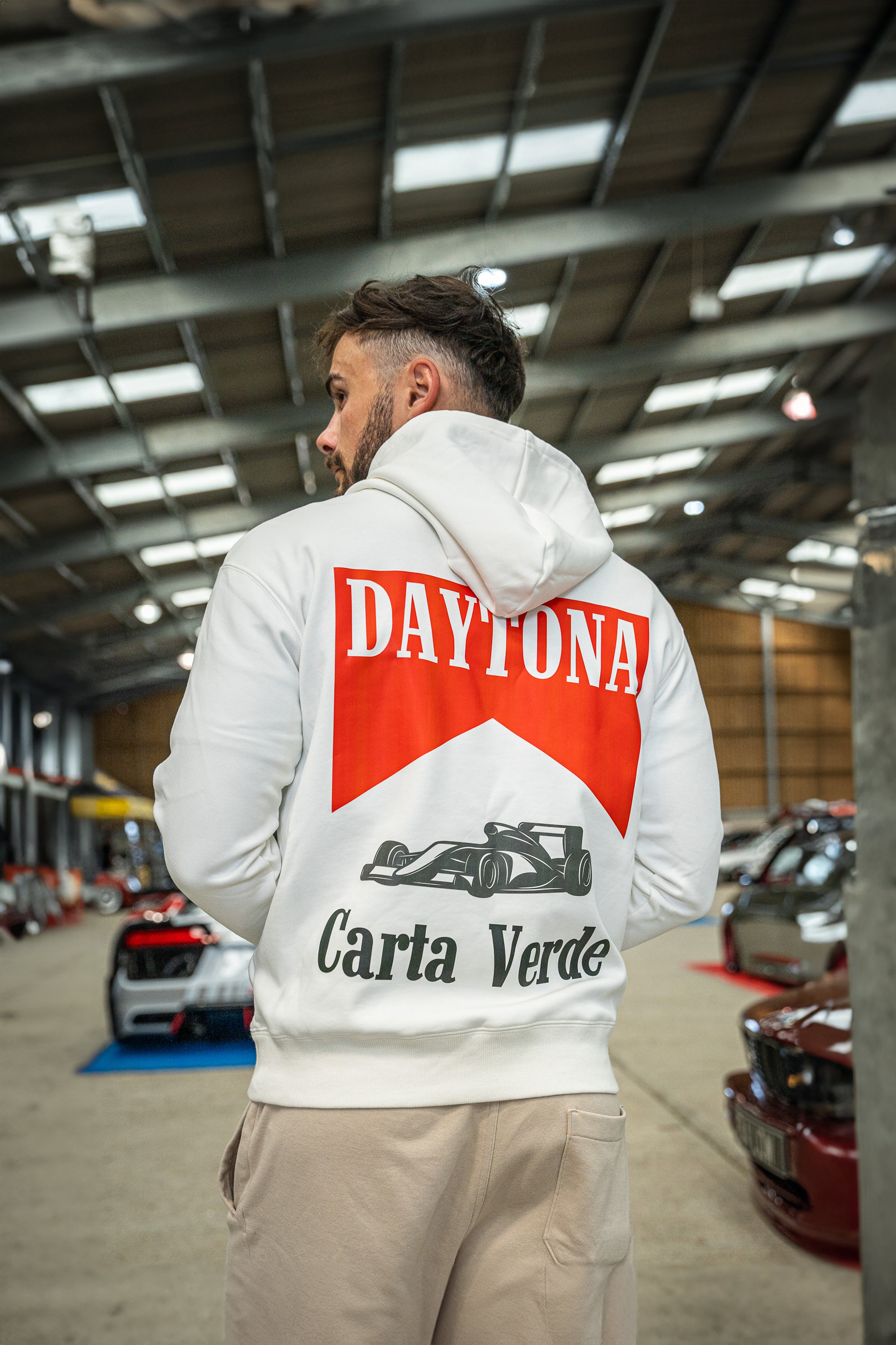 DAYTONA RACE HOODIE Carta Verde